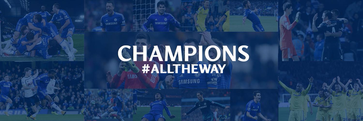 CHAMPIONS! Chelsea FC is 2014/2015 BPL Winner