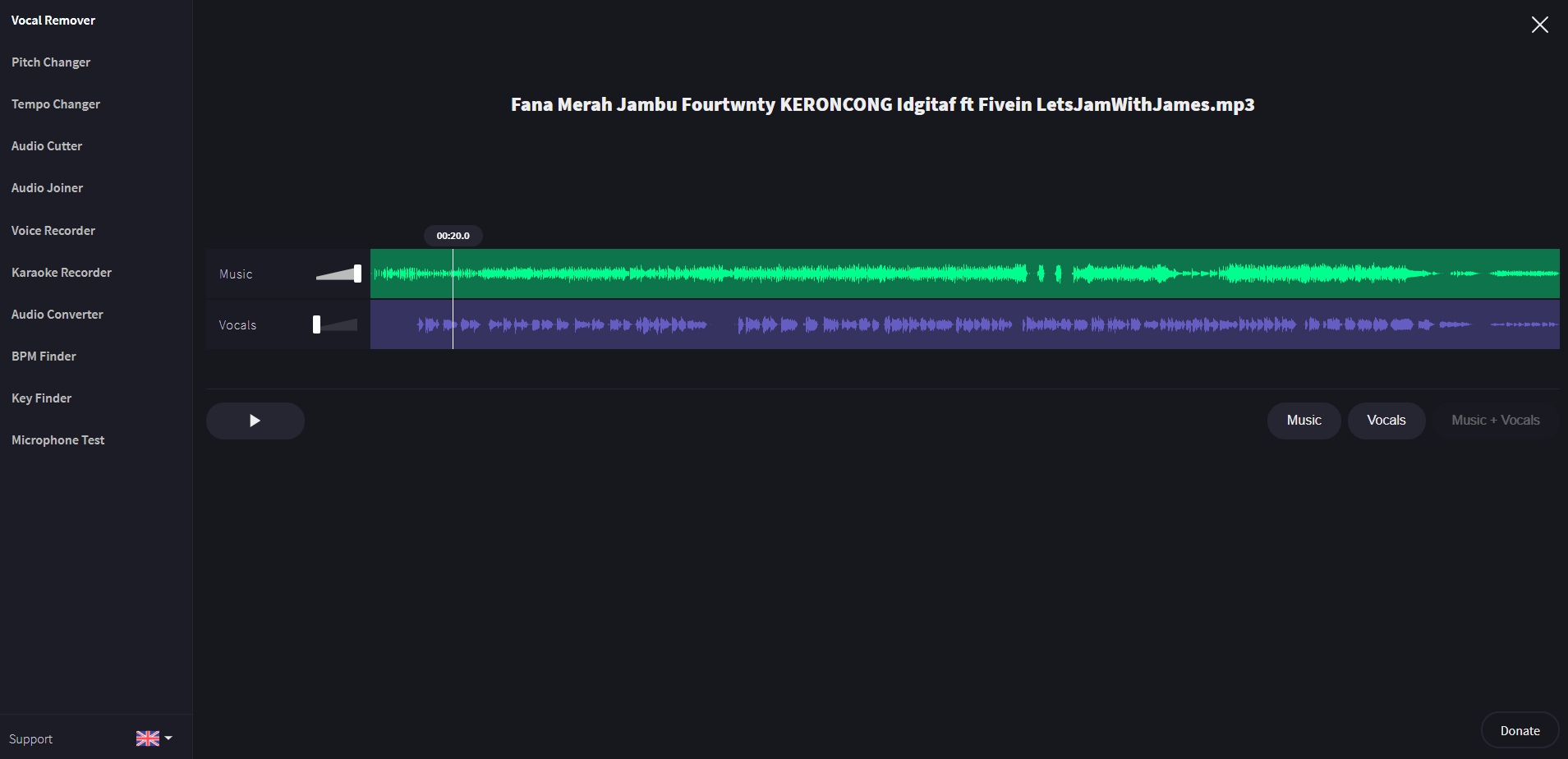 Https vocalremover org